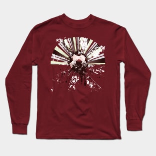 Grunge rays Soccer Long Sleeve T-Shirt